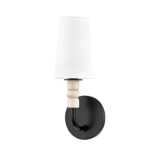 Mitzi Casey Wall Sconce in Soft Black