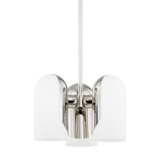 Mitzi Mabel Pendant in Polished Nickel
