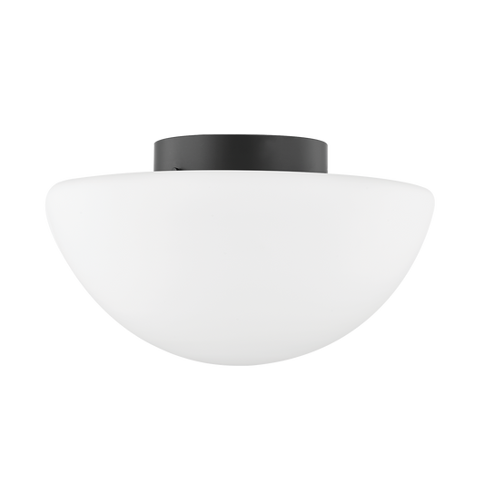 Mitzi Andrea Flush Mount in Soft Black