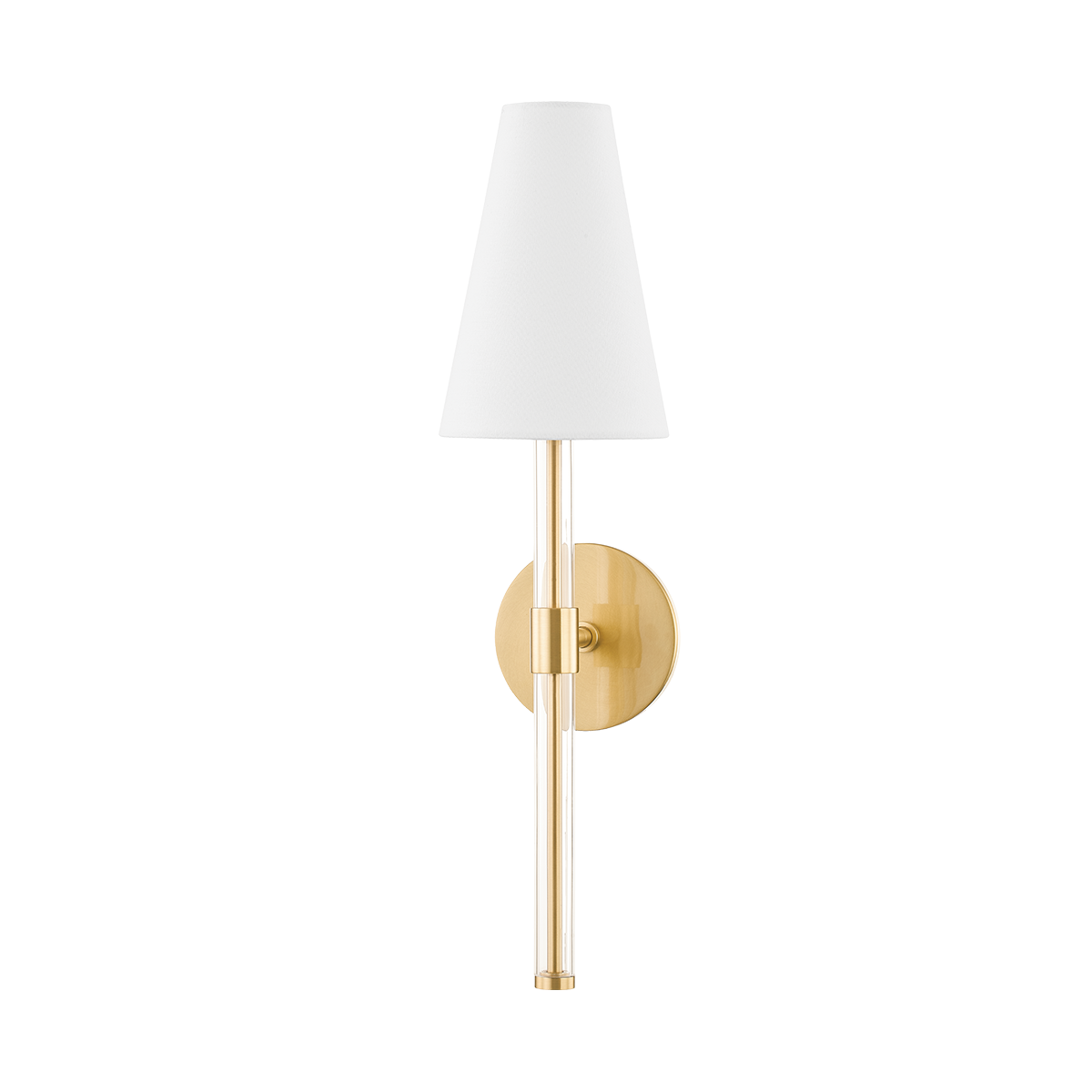 Mitzi Janelle Wall Sconce in Aged Brass