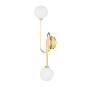 Mitzi Zani Wall Sconce in Aged Brass