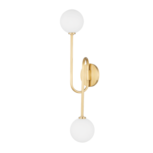 Mitzi Zani Wall Sconce in Aged Brass