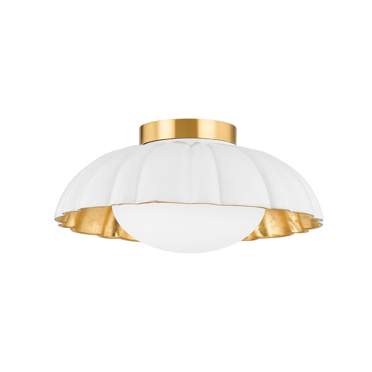 Mitzi PENELOPE Flush Mount in Aged Brass