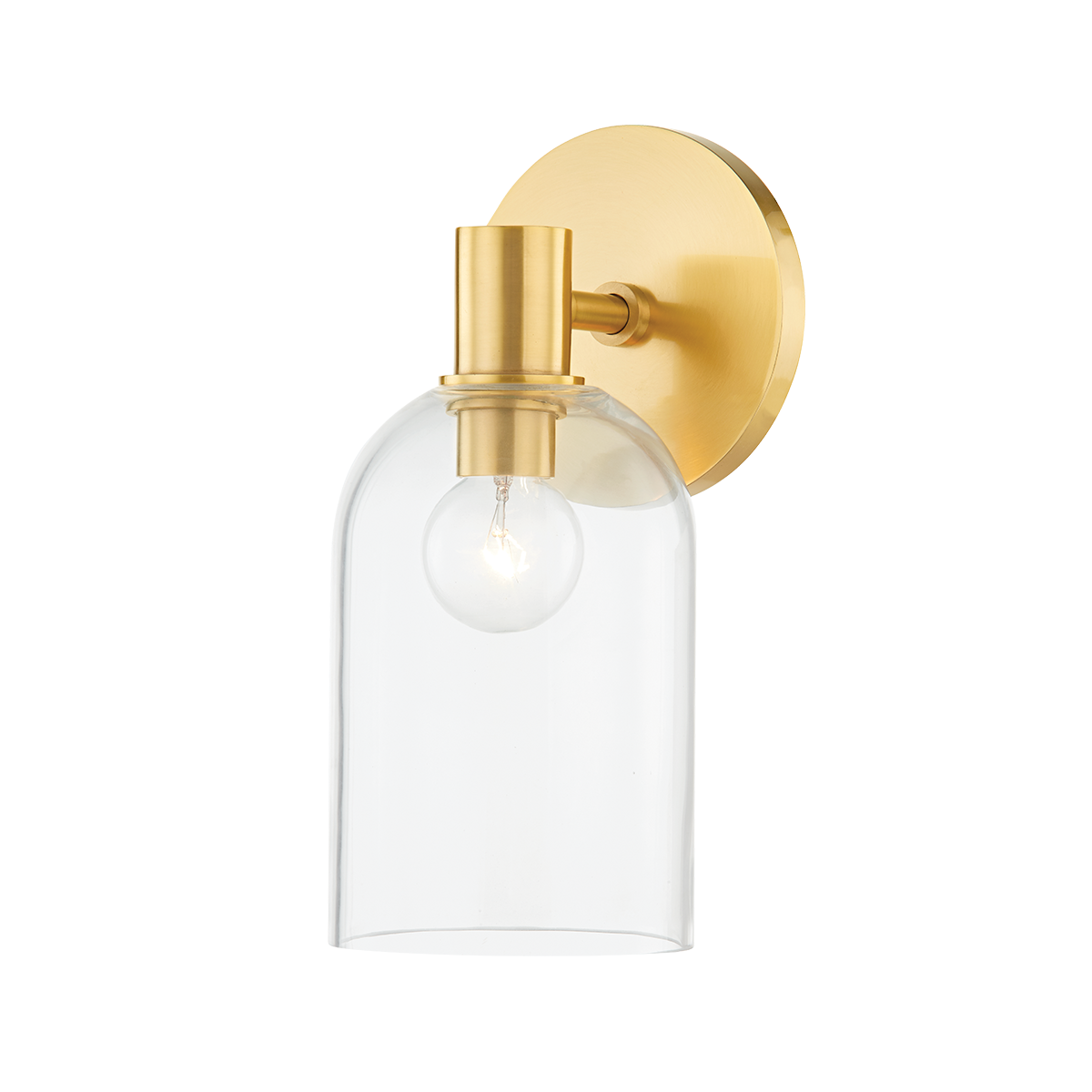 Mitzi Paisley Bath and Vanity in Aged Brass