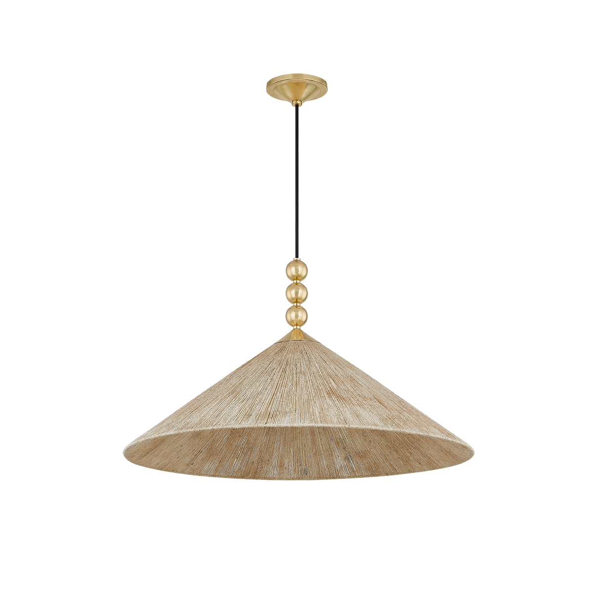 Mitzi SONG Pendant in AGED BRASS
