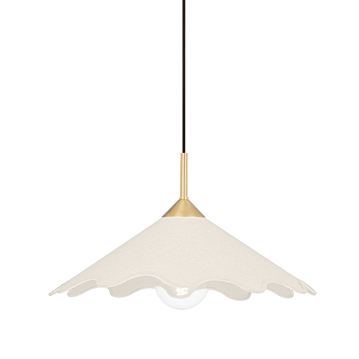 Mitzi Sodsai Pendant in Aged Brass