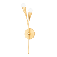 Mitzi Elsa Wall Sconce in Gold Leaf