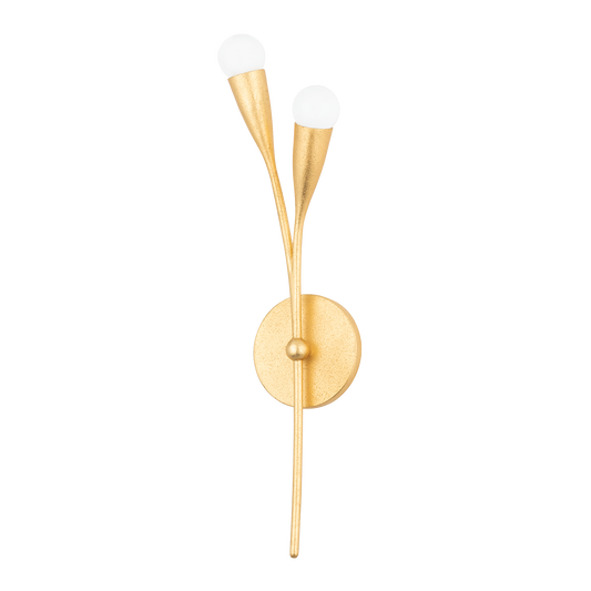 Mitzi Elsa Wall Sconce in Gold Leaf