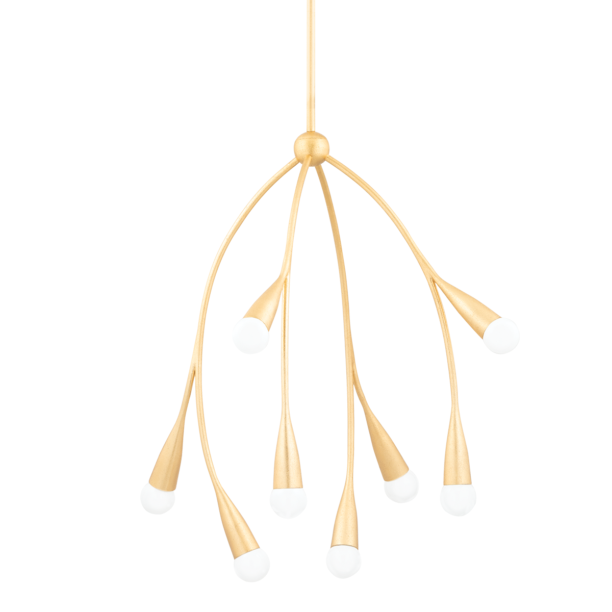 Mitzi Elsa Chandelier in Gold Leaf