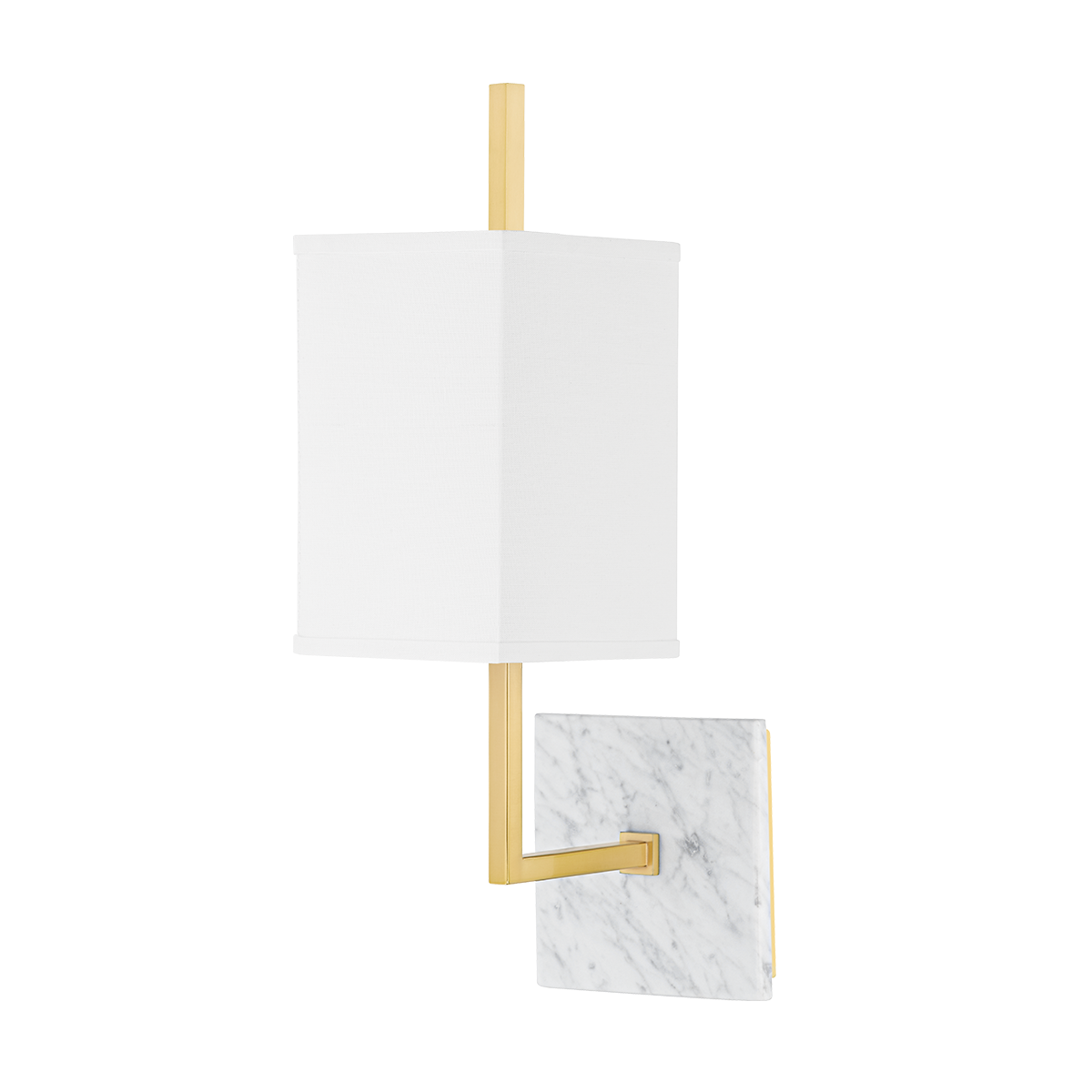 Mitzi Mikaela Wall Sconce in Aged Brass