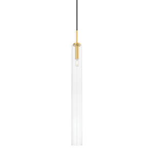 Mitzi NYAH Pendant in Aged Brass