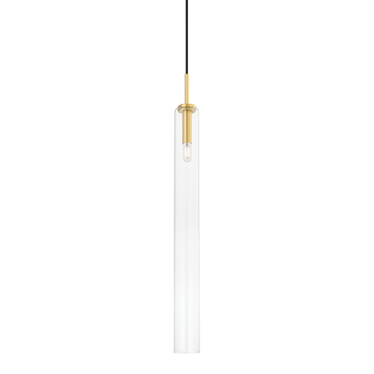 Mitzi NYAH Pendant in Aged Brass