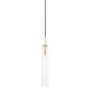 Mitzi NYAH Pendant in Aged Brass