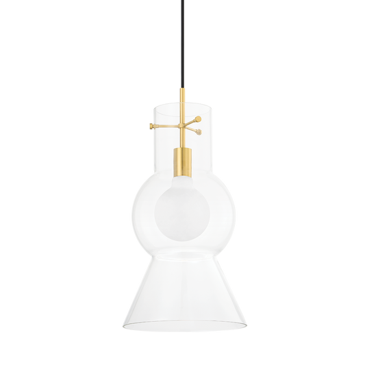 Mitzi MIRABEL Pendant in Aged Brass