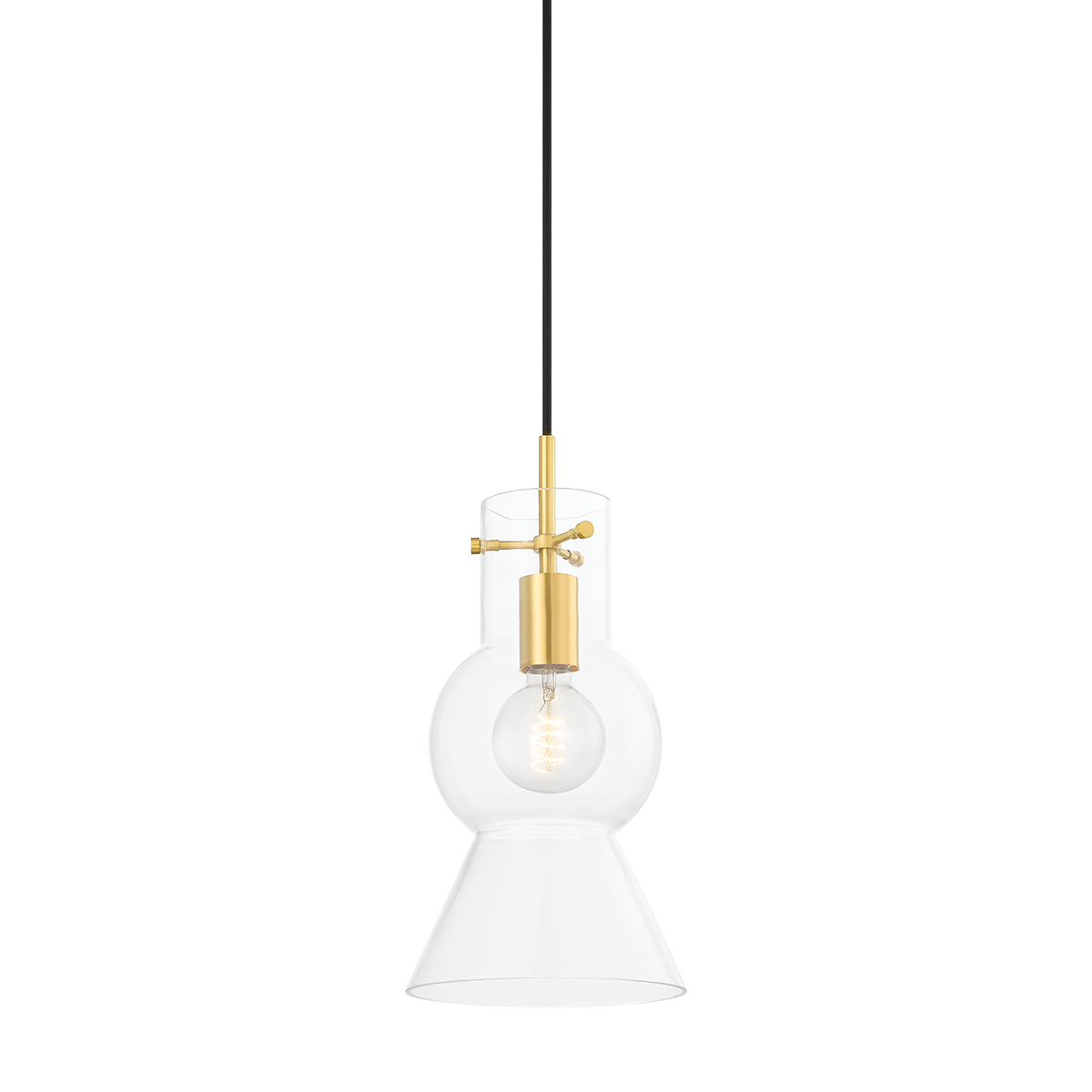 Mitzi MIRABEL Pendant in Aged Brass