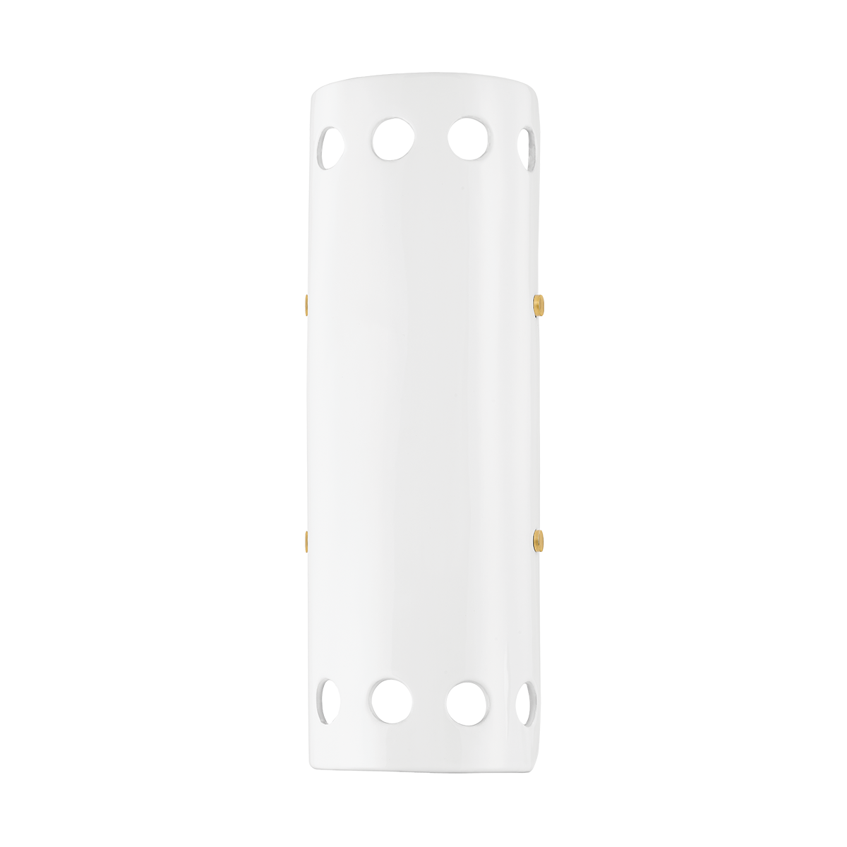 Mitzi Jean Wall Sconce in AGED BRASS/CERAMIC GLOSS WHITE