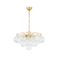 Mitzi MIMI Chandelier in AGED BRASS