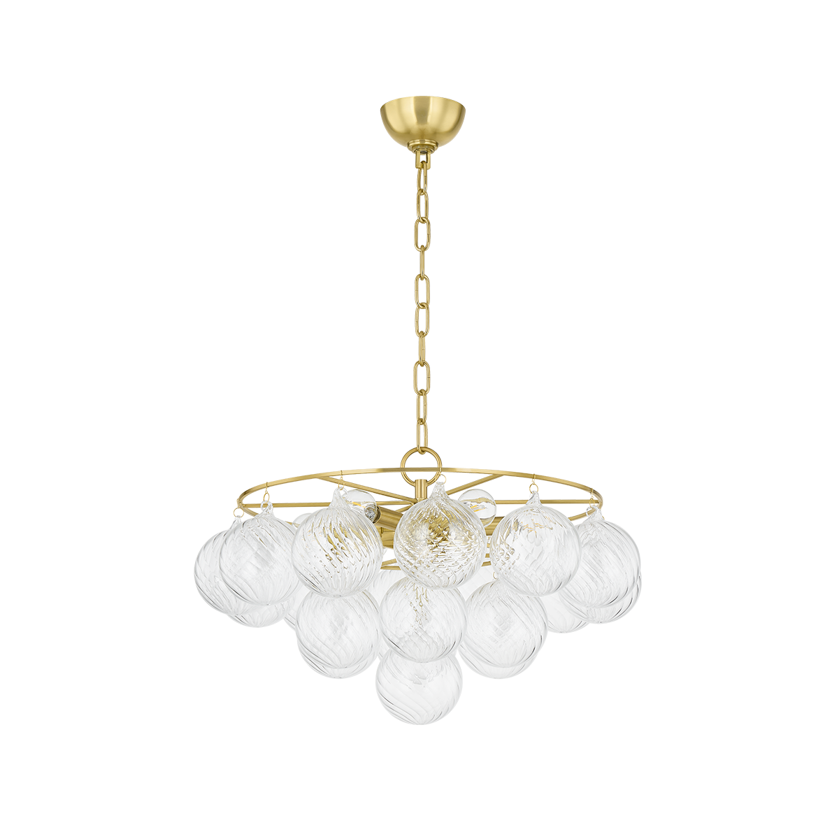 Mitzi MIMI Chandelier in AGED BRASS