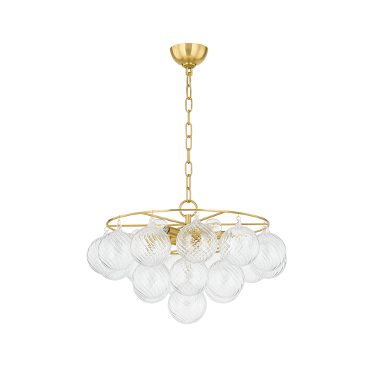 Mitzi MIMI Chandelier in AGED BRASS
