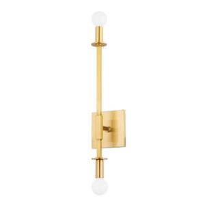 Mitzi MILANA Wall Sconce in Aged Brass