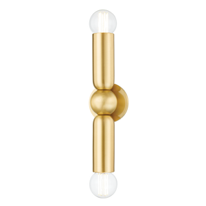 Mitzi LOLLY Wall Sconce in Aged Brass