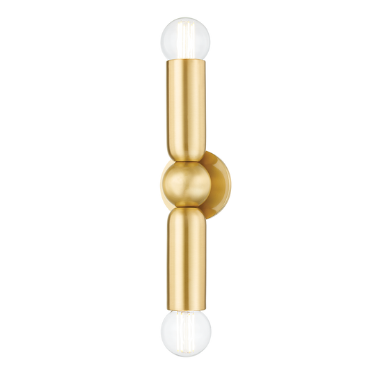 Mitzi LOLLY Wall Sconce in Aged Brass