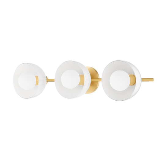 Mitzi BELLE Bath And Vanity in Aged Brass