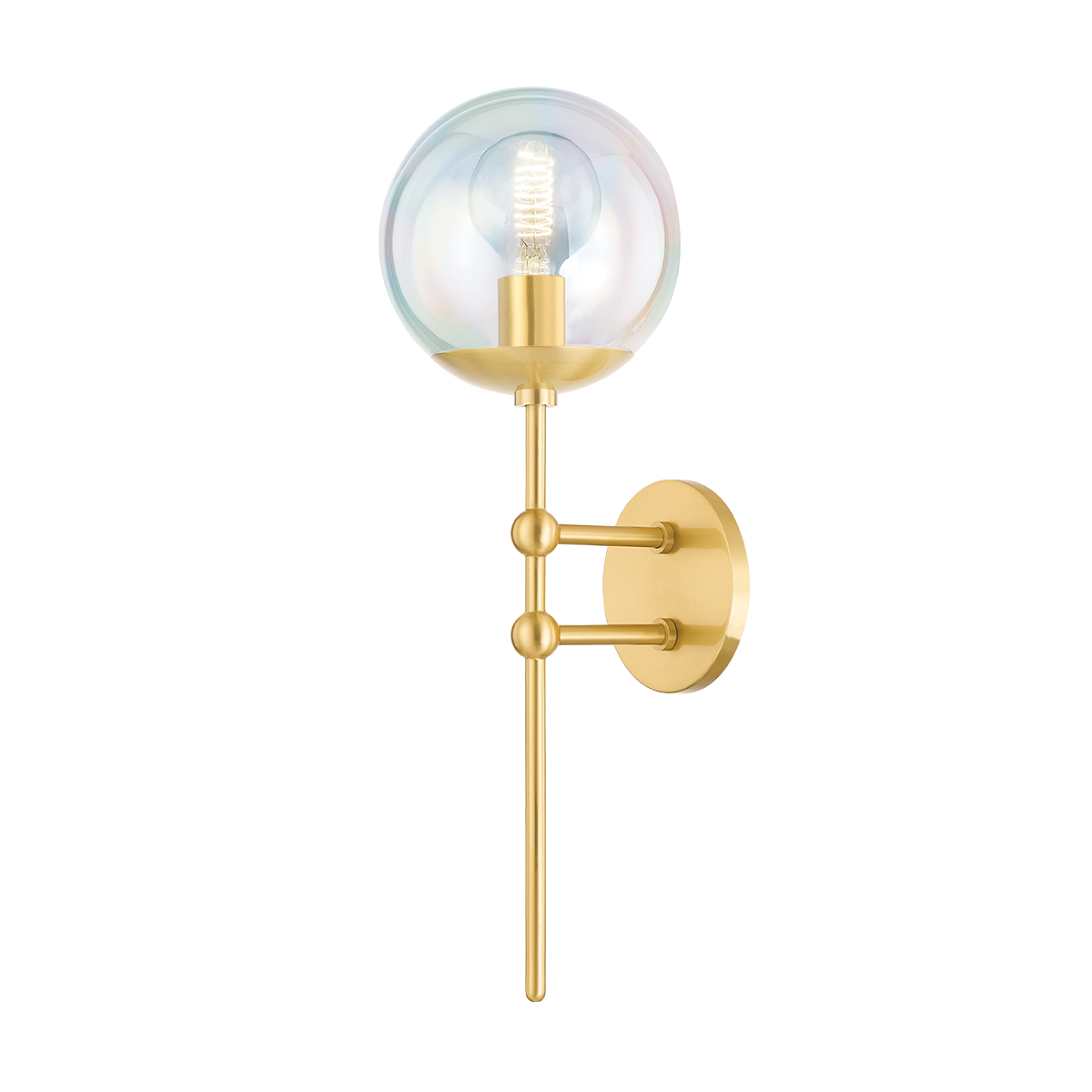 Mitzi OPHELIA Wall Sconce in Aged Brass