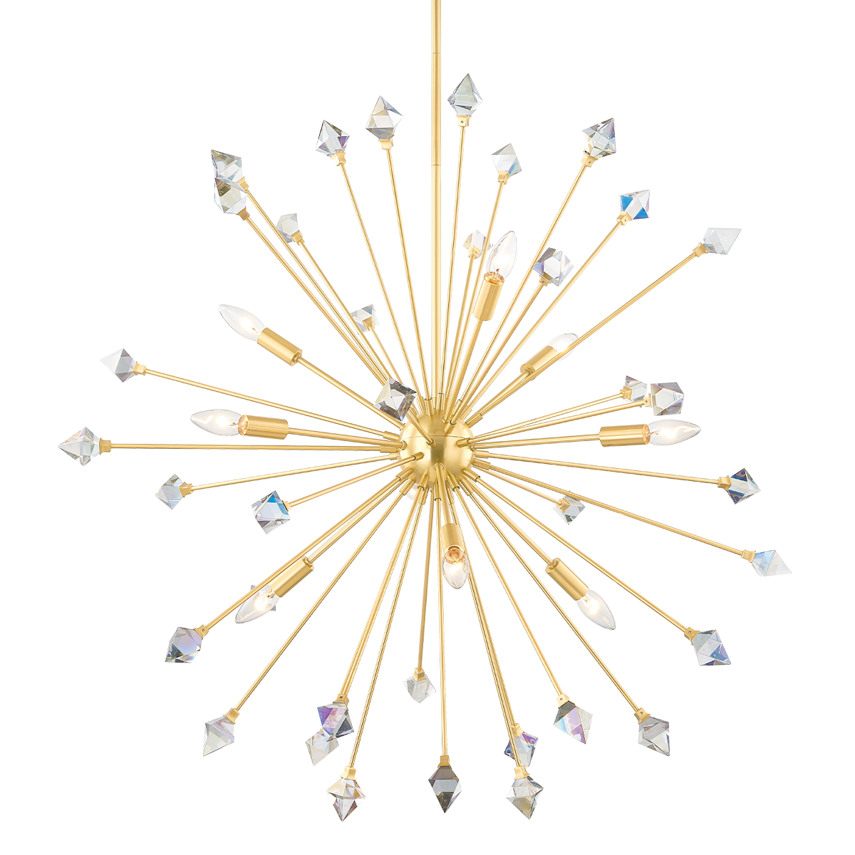 Mitzi GENESIS Chandelier in Aged Brass