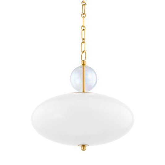 Mitzi VIVIANA Pendant in Aged Brass
