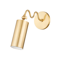 Mitzi Bea Wall Sconce in Aged Brass