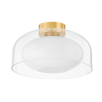 Mitzi GIOVANNA Flush Mount in Aged Brass
