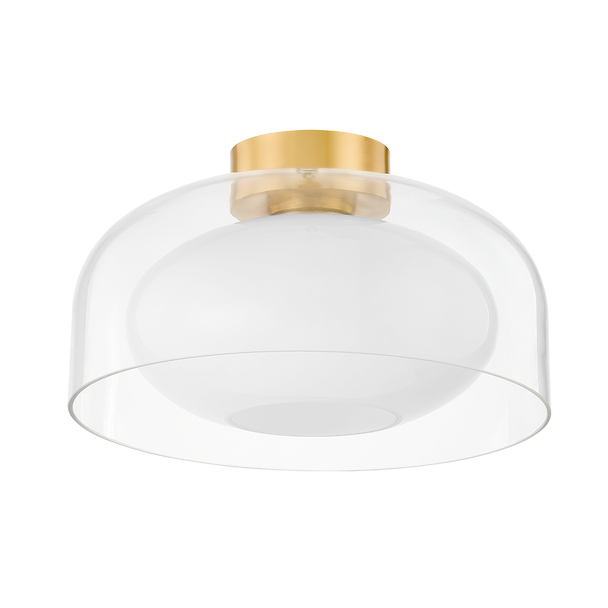 Mitzi GIOVANNA Flush Mount in Aged Brass