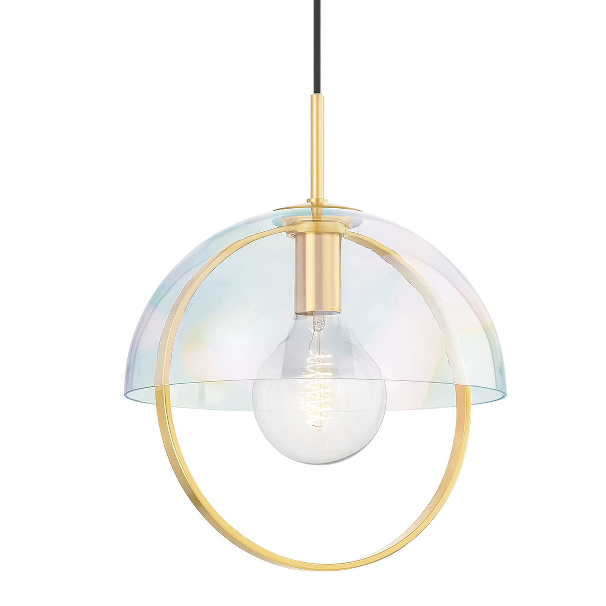 Mitzi MERIAH Pendant in Aged Brass