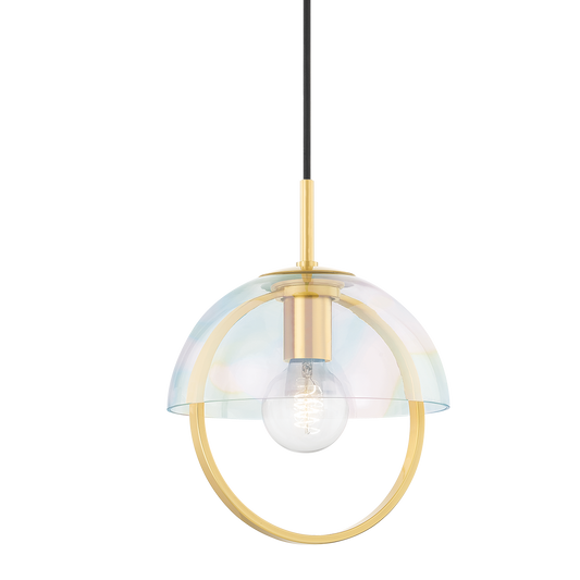 Mitzi MERIAH Pendant in Aged Brass