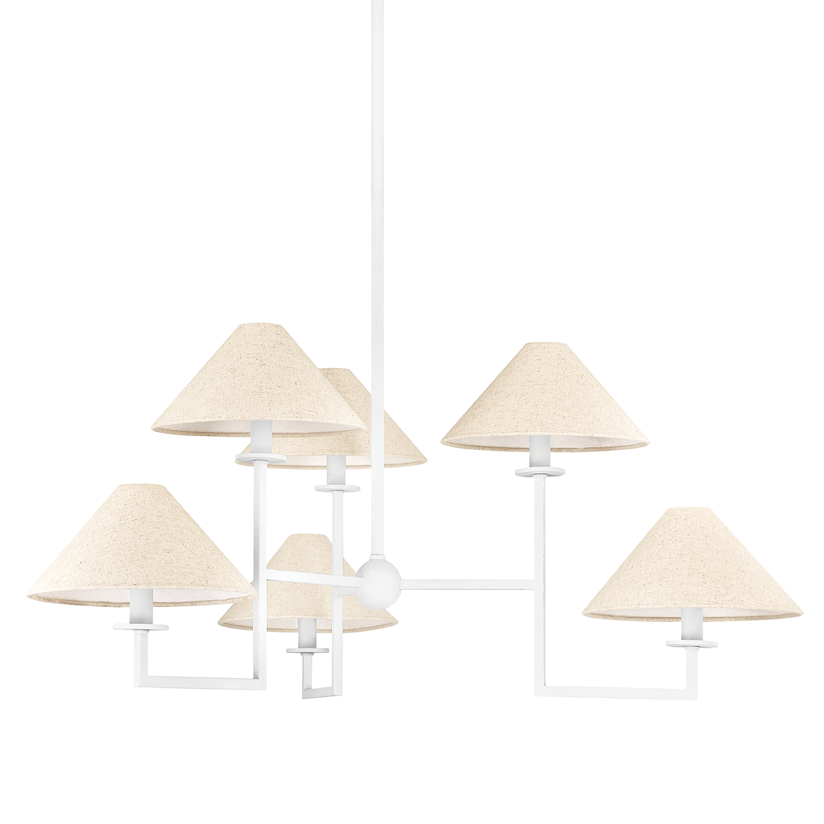 Mitzi GLADWYNE Chandelier in TEXTURED WHITE