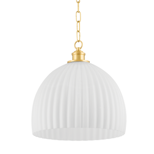 Mitzi HILLARY Pendant in Aged Brass