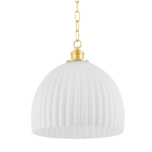Mitzi HILLARY Pendant in Aged Brass