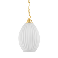 Mitzi HILLARY Pendant in Aged Brass