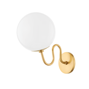 Mitzi HAVANA Wall Sconce in Aged Brass