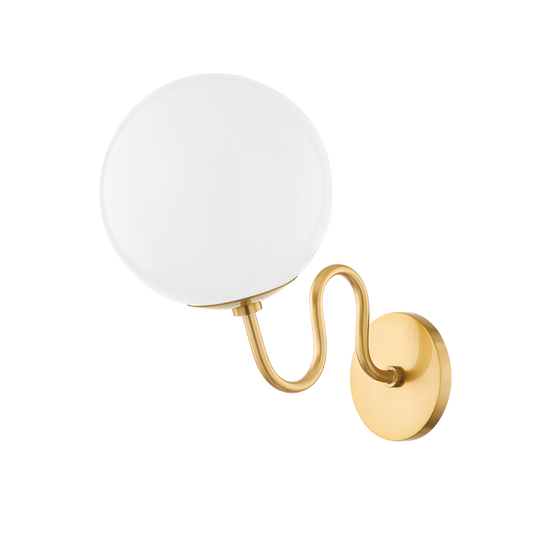 Mitzi HAVANA Wall Sconce in Aged Brass