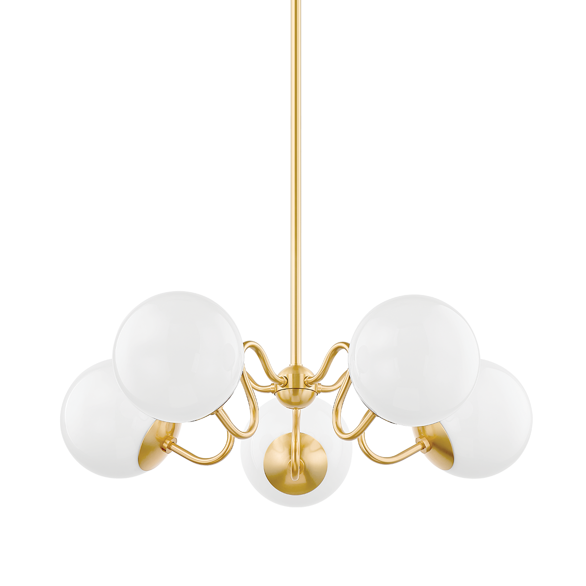 Mitzi HAVANA Chandelier in Aged Brass
