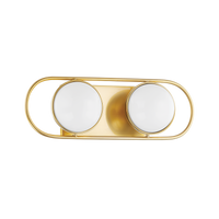 Mitzi AMY Bath And Vanity in Aged Brass
