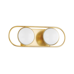 Mitzi AMY Bath And Vanity in Aged Brass
