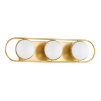 Mitzi AMY Bath And Vanity in Aged Brass