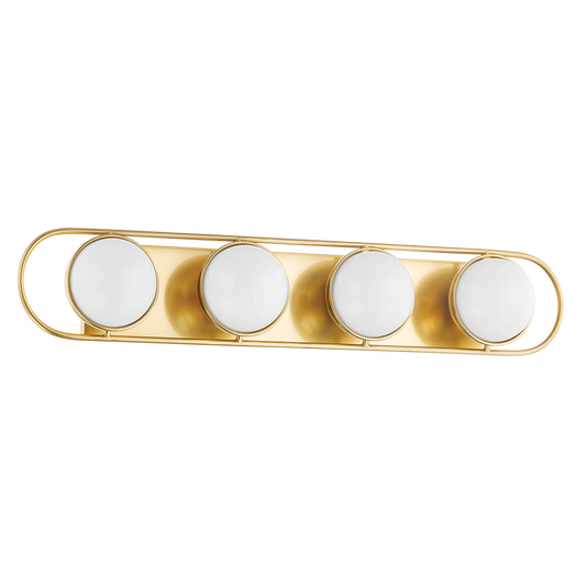 Mitzi AMY Bath And Vanity in Aged Brass
