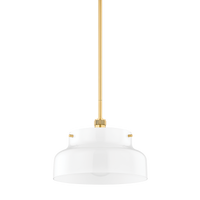 Mitzi LUELLA Pendant in Aged Brass