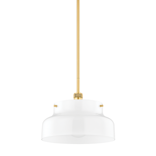 Mitzi LUELLA Pendant in Aged Brass