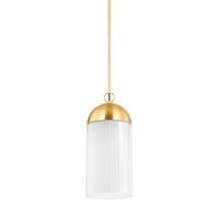Mitzi EMORY Pendant in Aged Brass