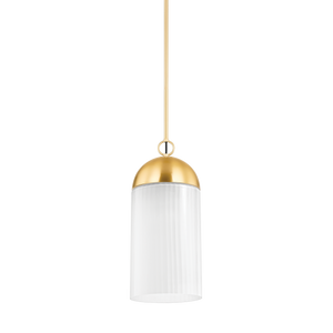 Mitzi EMORY Pendant in Aged Brass
